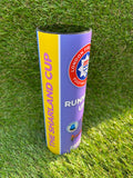 A fully bespoke trophy, wooden Premier League style cylinder award personalised to your clubs shirt or colours.