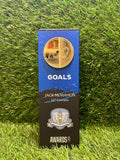 A fully customised trophy, wooden Premier League style block award personalised to your clubs shirt or colours.