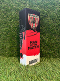 A fully customised trophy, wooden Premier League style block award personalised to your clubs shirt or colours.
